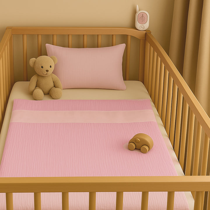 İpek Bebek Battaniyesi Pembe