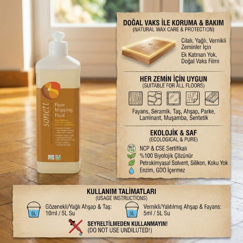 Sonett Zemin Cilalama Sıvısı