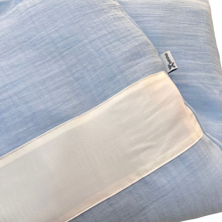 İpek Bebek Battaniyesi Mavi