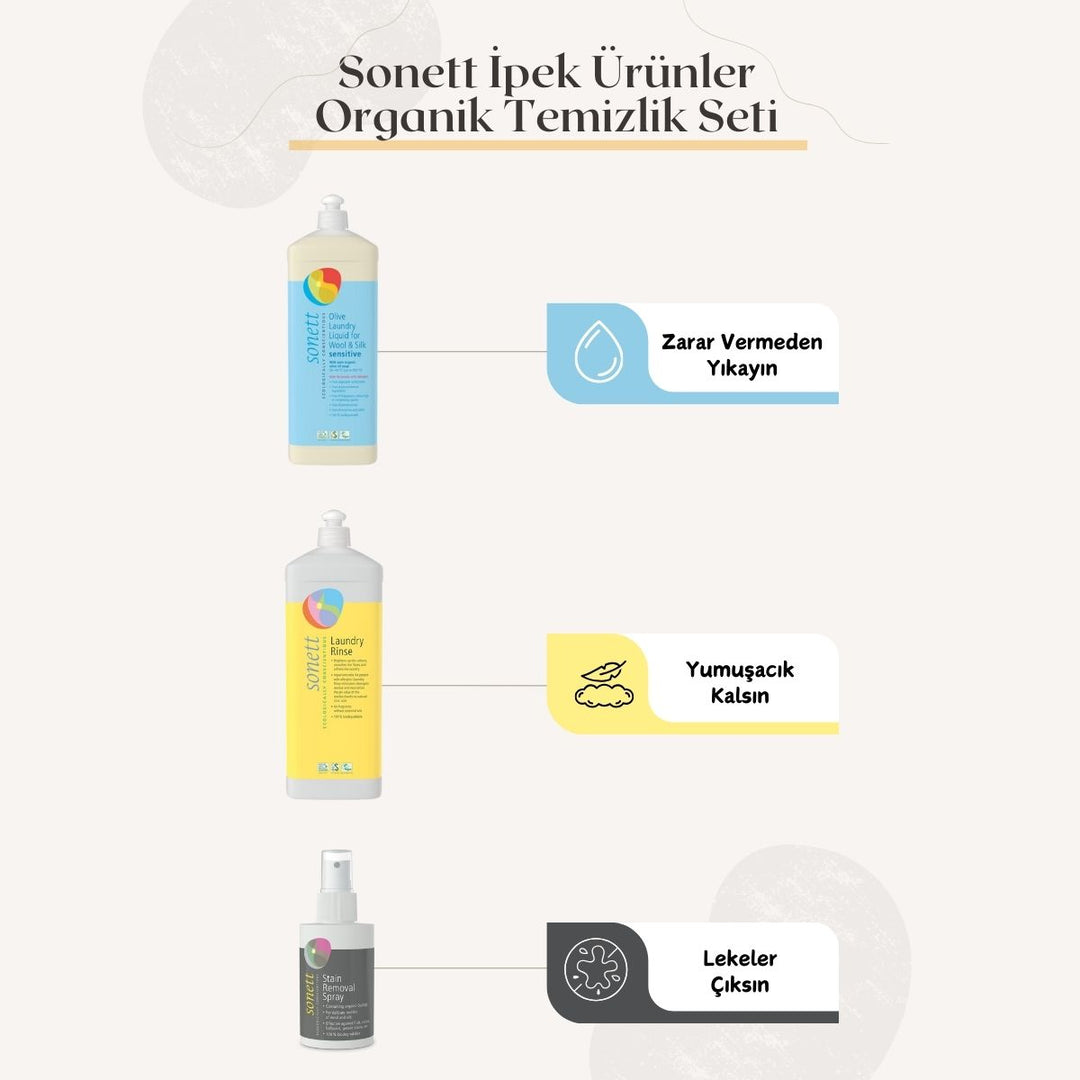 Sonett İpek Temizlik Seti