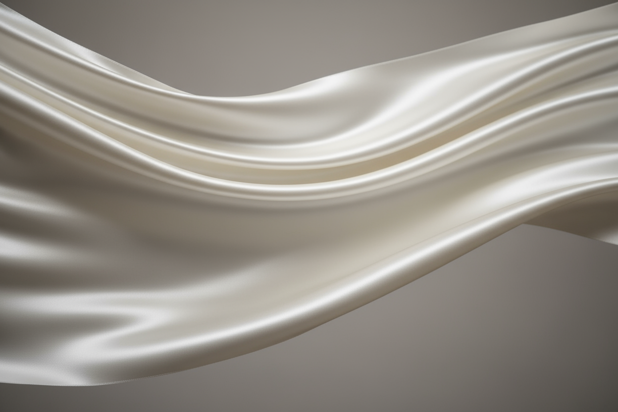 dalgalanan saf ipek kumaş videosu