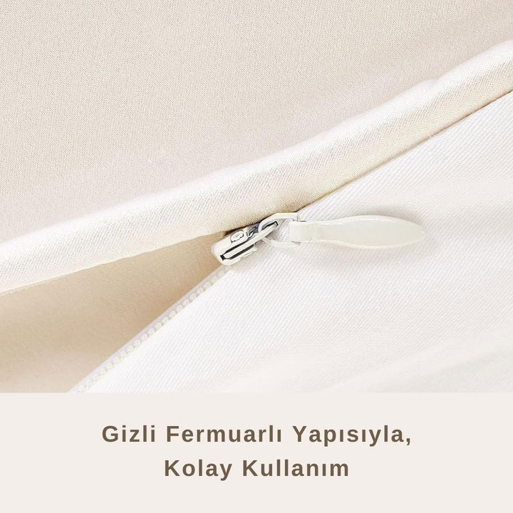 Gizli Fermuarı Yapısıyla Kolay Kullanım
