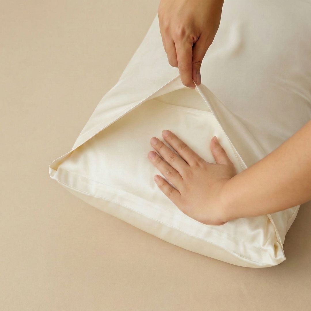 Zarf Tipi (Envelope) İpek Yastık Kılıfı