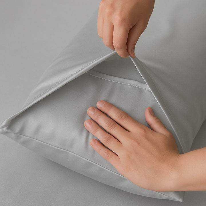 Zarf Tipi (Envelope) İpek Yastık Kılıfı